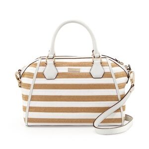 kate spade new york Catherine Street Straw Pippa Top Handle Shoulder Bag